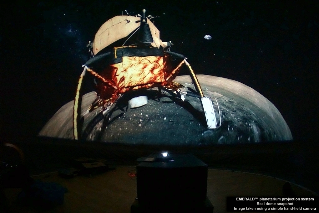 emerald fisheye moon