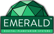 Emerald planetariums