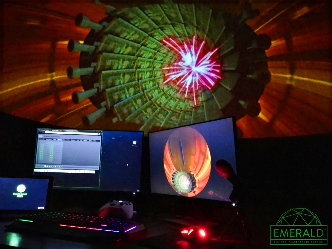 fixed dome projection